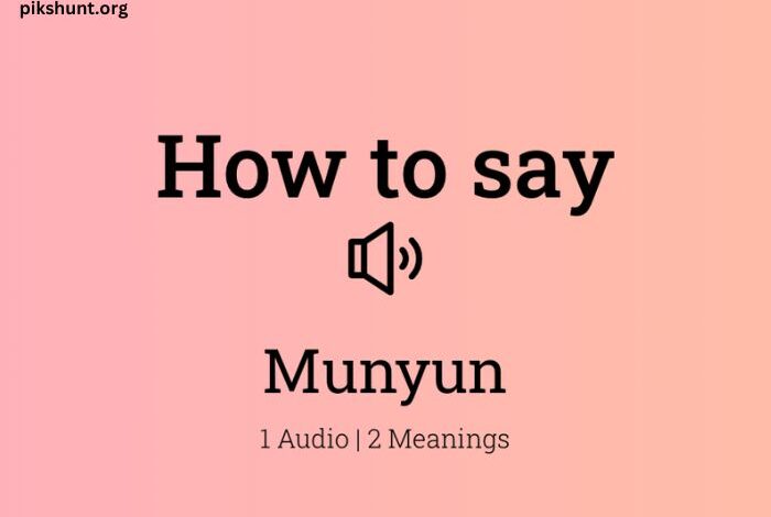 munyun meaning