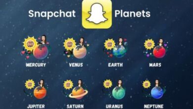 snapchat planets