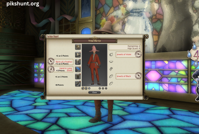 ffxiv fashion report